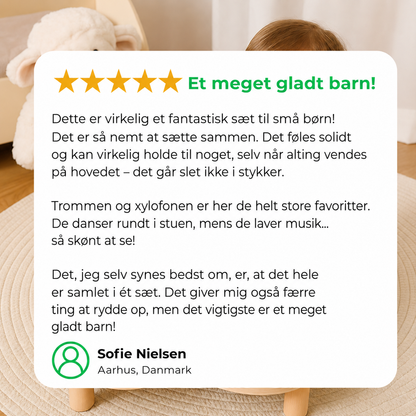 Montessori Musikbord – Alt-i-ét musikinstrument