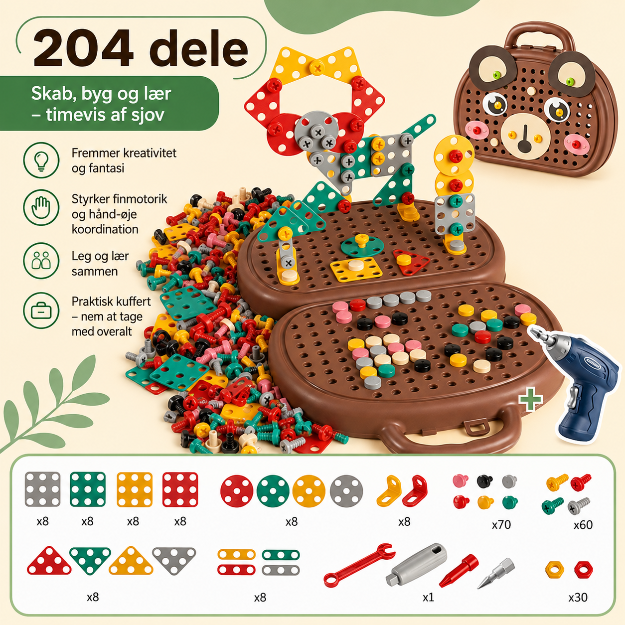 HandyBox – Montessori byggekuffert