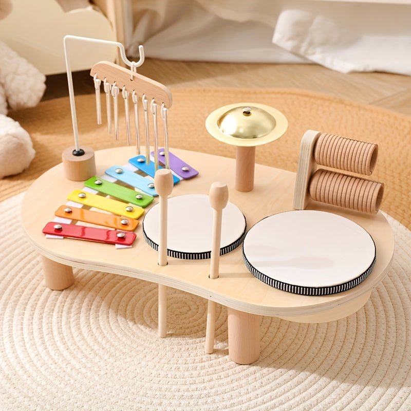 Montessori Musikbord i træ
